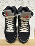 Air Jordan 5 Black Metallic Reimagined Sz 10