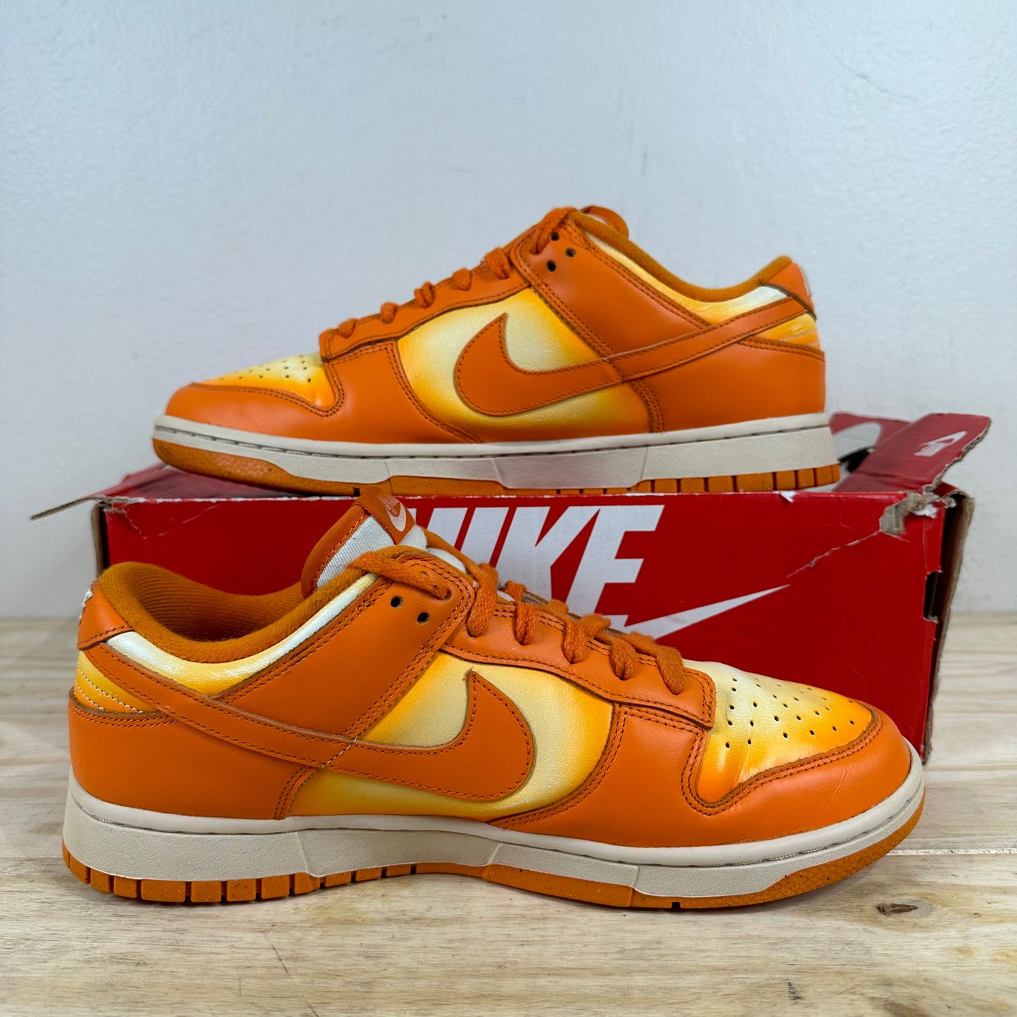 Nike Dunk Low Magma Orange Sz 10 (11.5W)