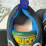 Gucci Flashtrek Green Blue Black Sz 8.5