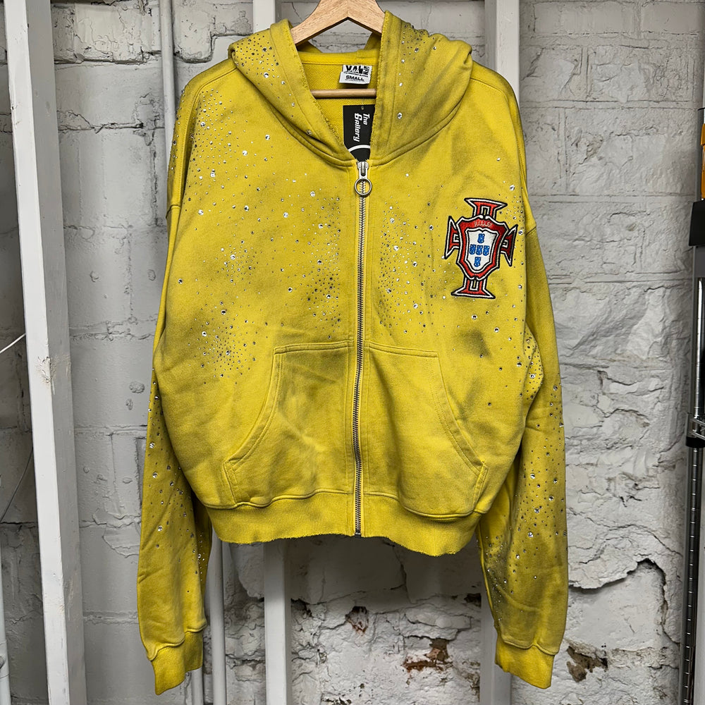 Vale Sun Cluster Zip Up Hoodie Sz S