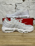 Nike Air Max 95 White Grey Fog Sz 14