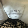 Lanvin Curb Black White Lace Blue Sneaker Sz 5 (37)