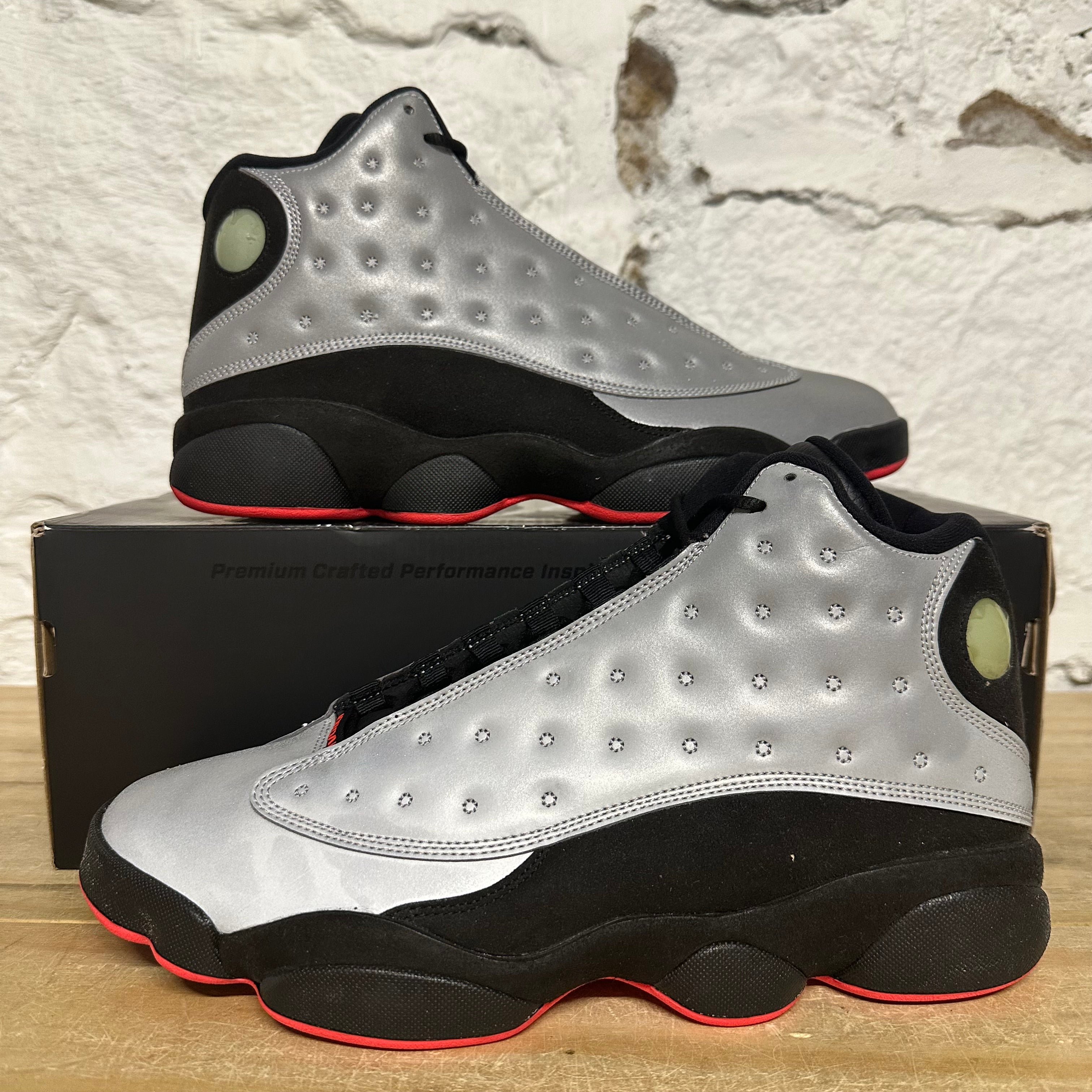 Air Jordan 13 3M Reflective Silver Sz 9.5 DS