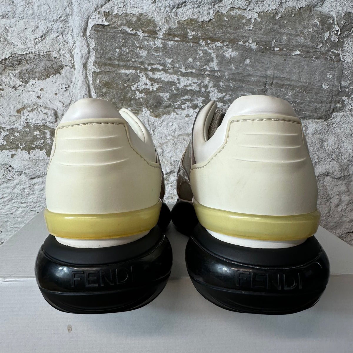 Fendi Zucca FF Logo Chunky Runner Sneaker Sz 8