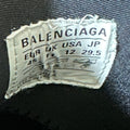 Balenciaga Basketball Black Mule Slip On Sneaker Sz 12 (45)