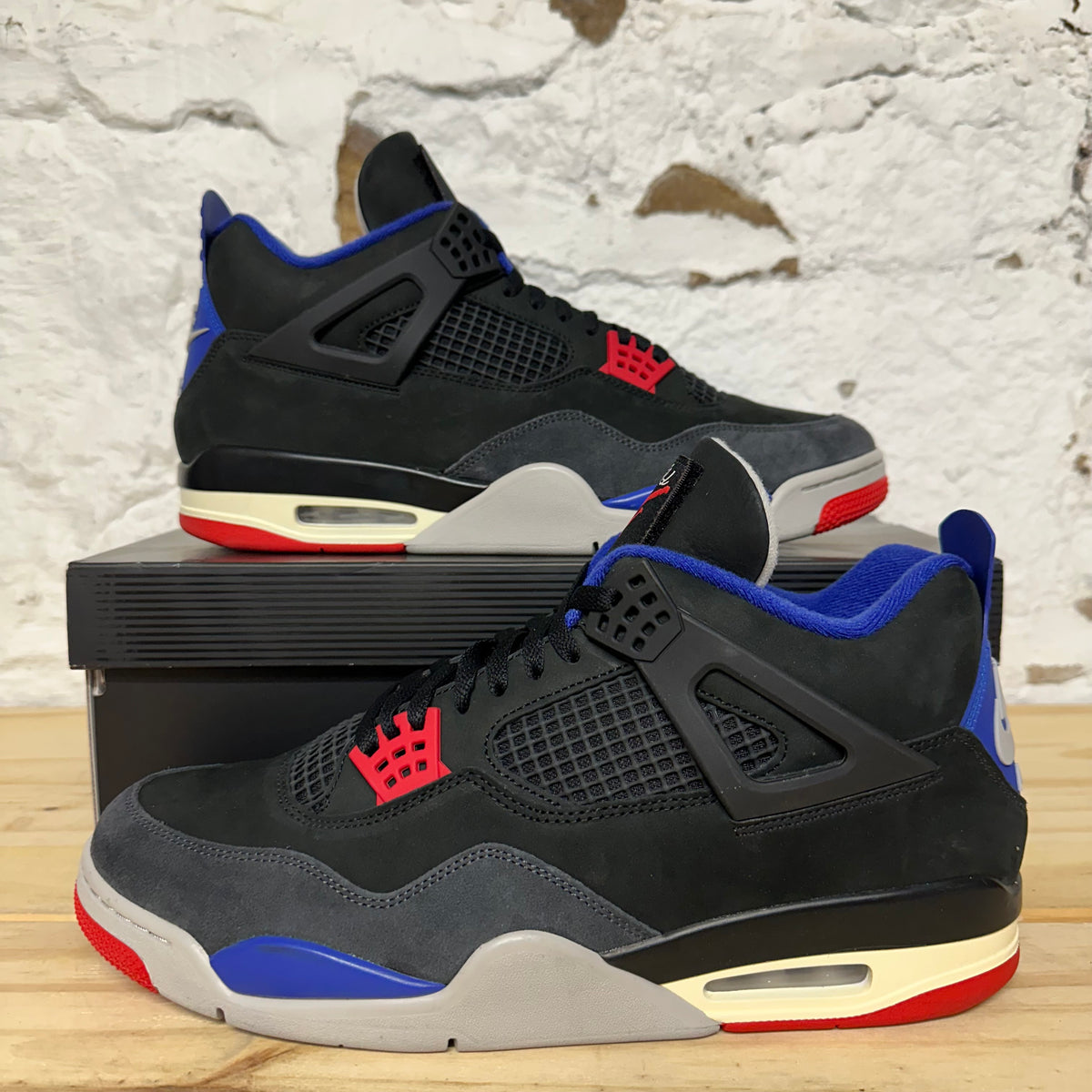 Air Jordan 4 Rare Air White Lettering Sz 14