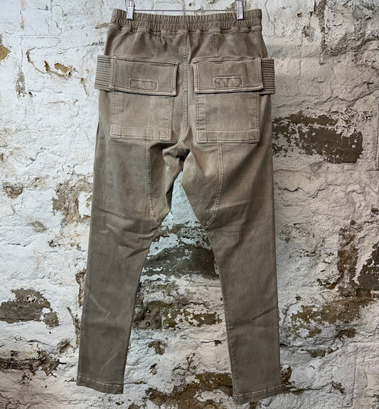Rick Owens Beige Creatch Pants Sz S