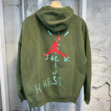 Travis Scott Nike Air Green Hoodie Sz M