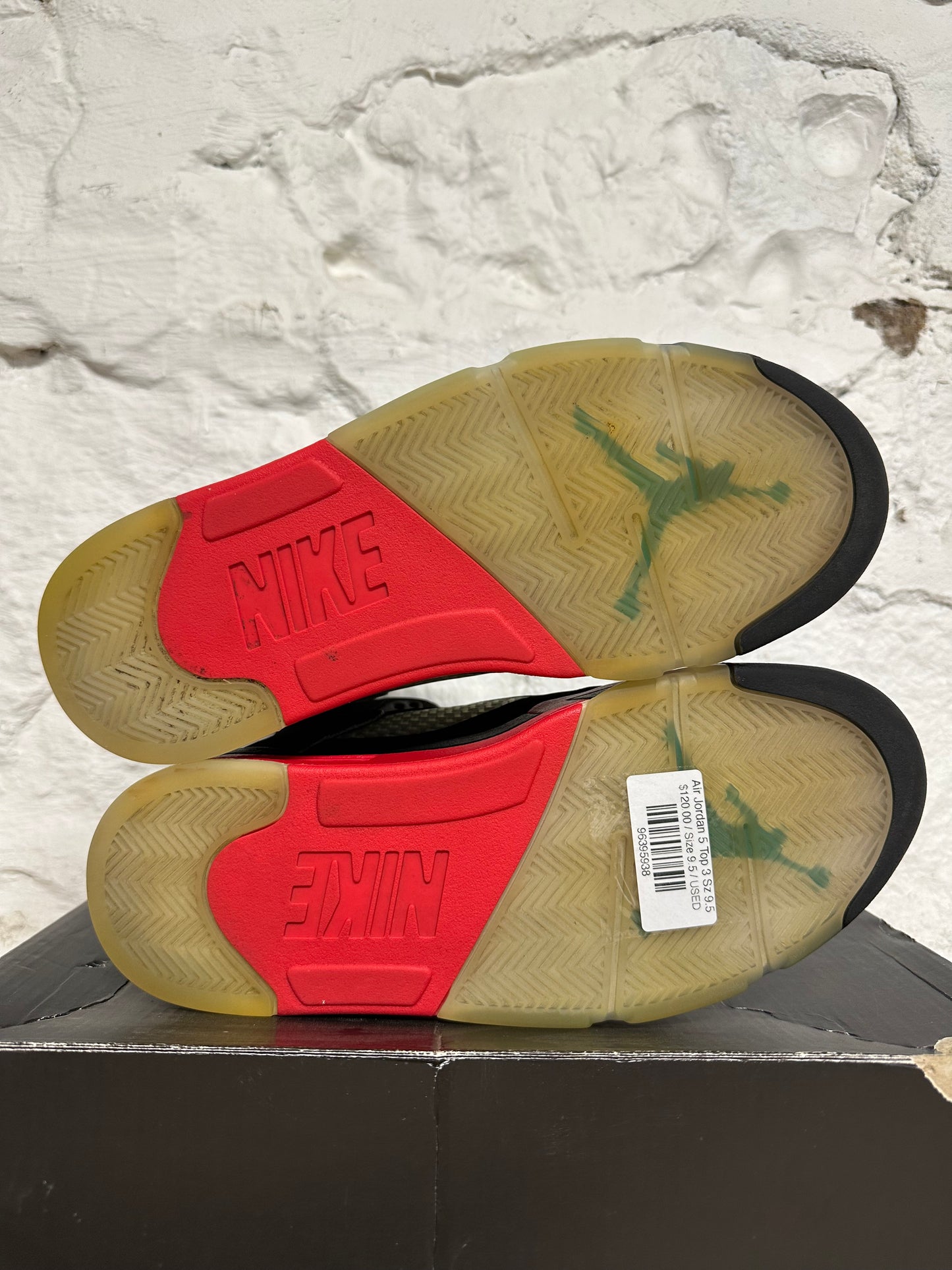 Air Jordan 5 Top 3 Sz 9.5