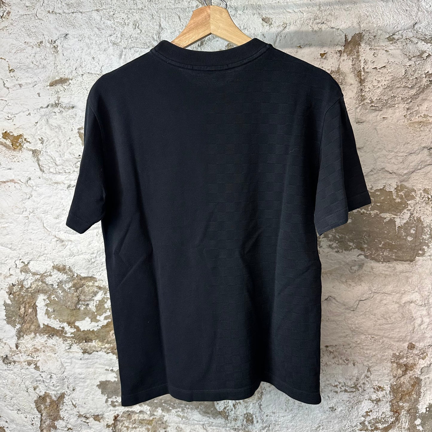 Louis Vuitton Split Damier Pocket Black T-Shirt Sz S