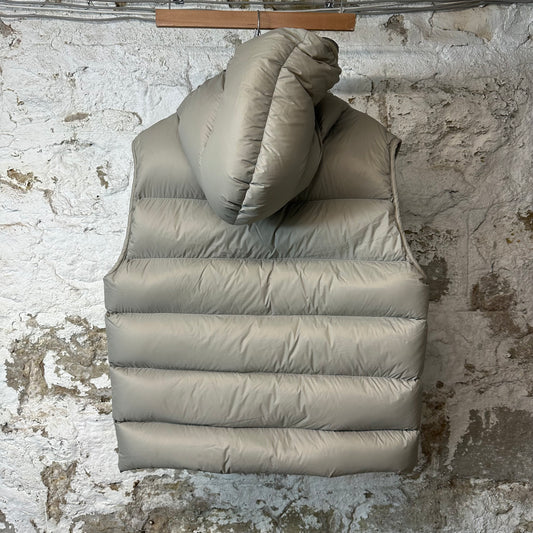 Rick Owens Pearl Sealed Puffer Jacket Vest Sz XL