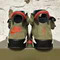 Air Jordan 6 Travis Scott Olive Sz 9