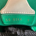Louis Vuitton Green Black White Skate Sneaker Sz 10.5 (9LV)