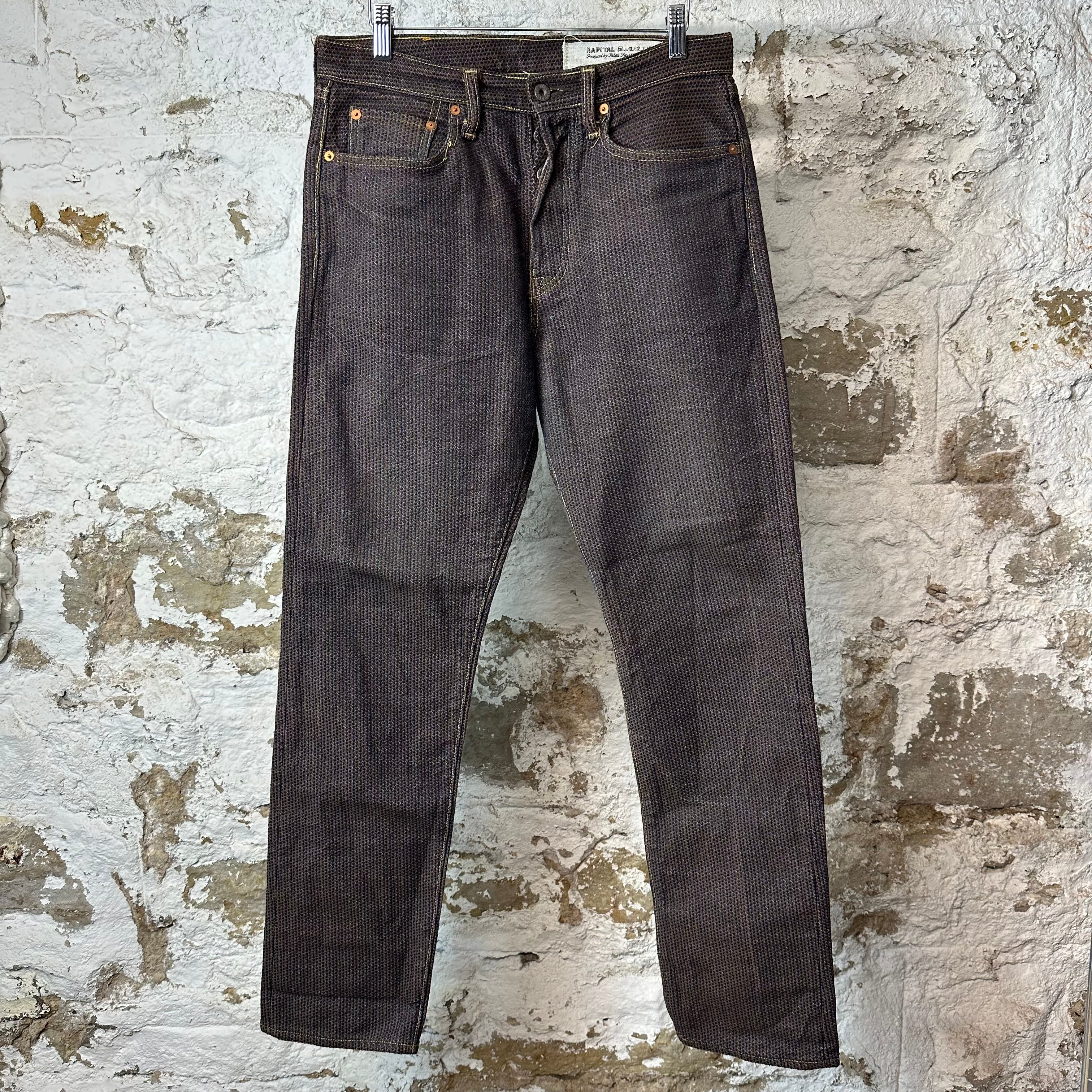 Kapital Century 5P Monkey Cisco Jeans Sz 32