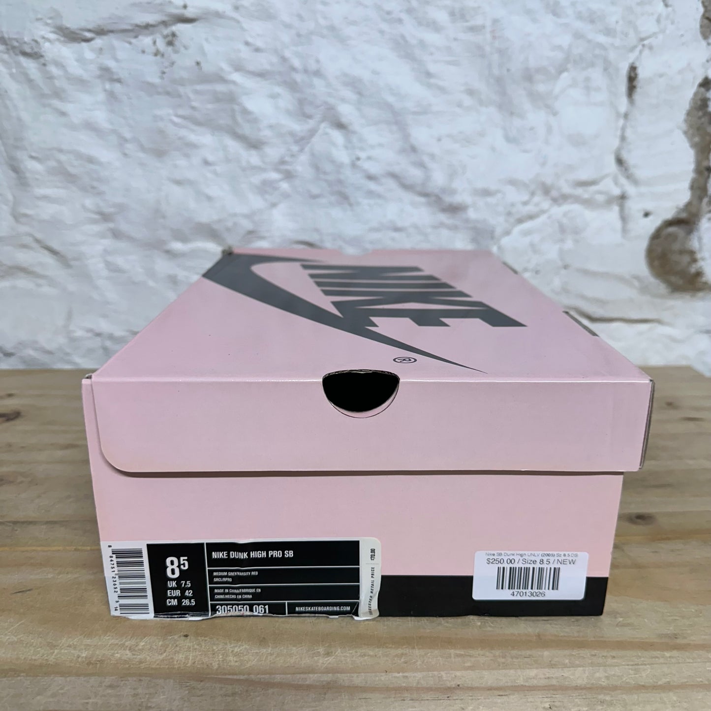 Nike SB Dunk High UNLV (2005) Sz 8.5 DS
