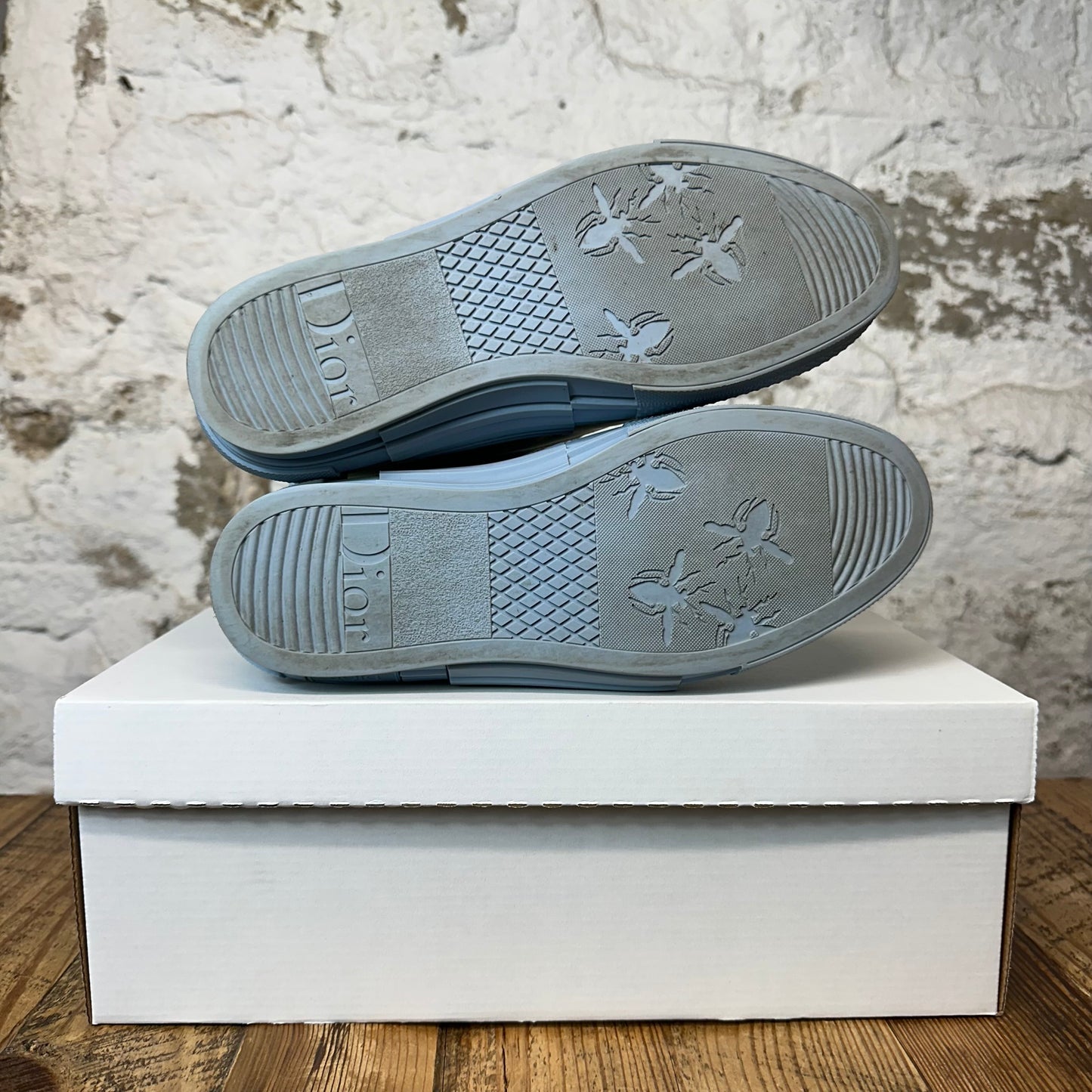 Dior B23 High Oblique Light Blue Sneaker Sz 7 (40)