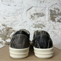 Rick Owens Vintage Black Wash Milk Sneaker DS