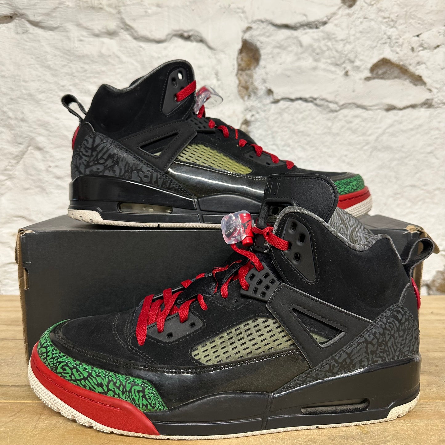 Air Jordan Spizike Black Varsity Red (2017) Sz 12