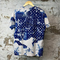 Louis Vuitton Blue Paisley Bleached T-shirt Sz M