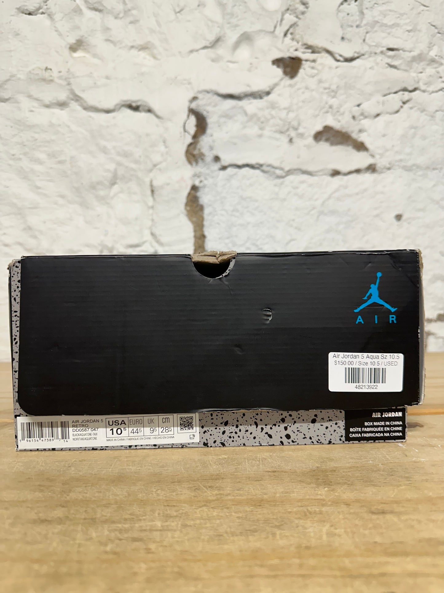 Air Jordan 5 Aqua Sz 10.5