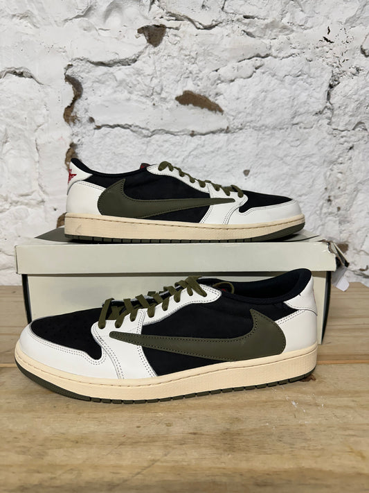 Air Jordan 1 Low Travis Scott Olive Sz 12.5 (14W)