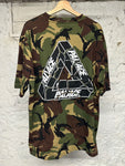 Palace Camo Cracked Logo T-Shirt Sz 2XL