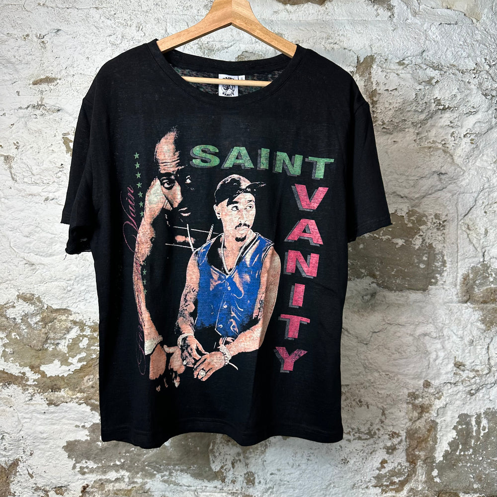 Saint Vanity Makaveli Black T-shirt