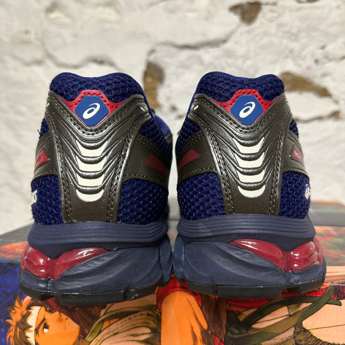 Asics Gel-Kayano 12.1 Kith Marvel Captain America v Guile Sz 10.5 DS