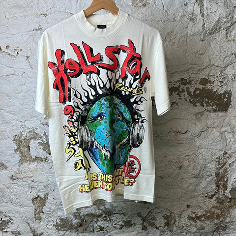 Hellstar Heaven Earth White T-shirt