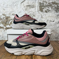 Dior B22 Pink Black White Sneaker Sz 11 (44) No Box