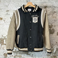 Rhude Never Coming Back Canvas Varsity Jacket Sz M