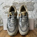 Gucci Ultrapace Silver White Sneaker Sz 6.5