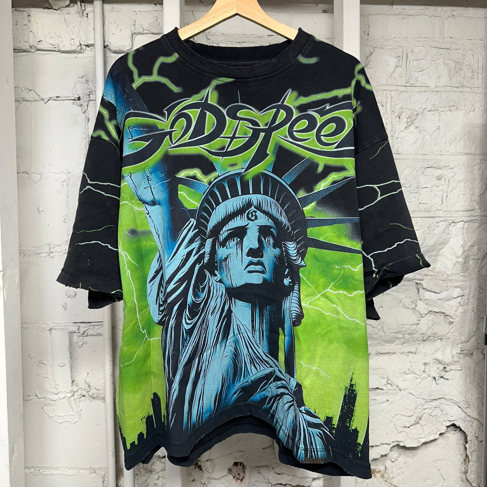 Godspeed New York Voltage Black T-Shirt Sz XL