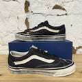 Vans Old Skool 36 Paint Splatter Charcoal Grey Sz 8.5