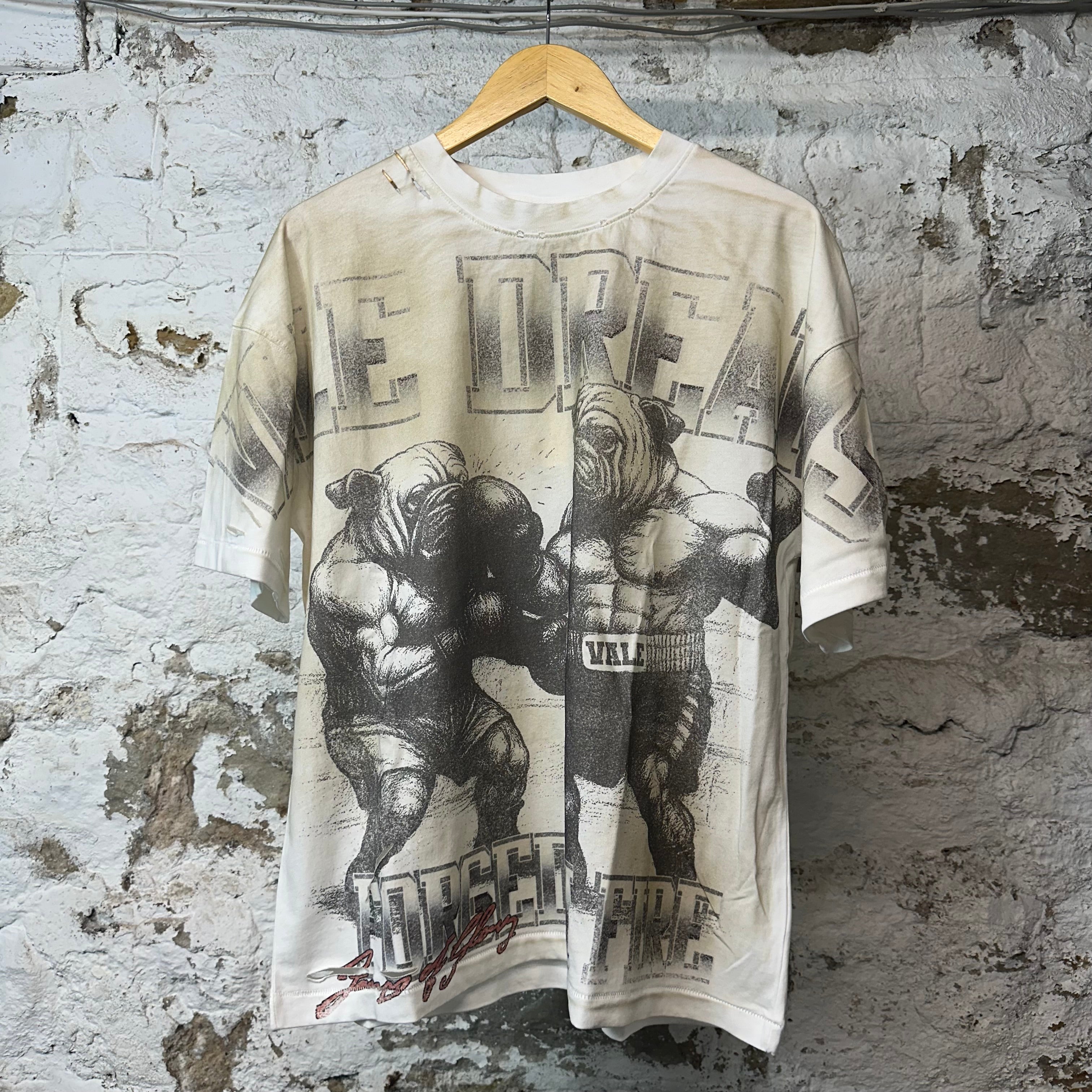 Vale Forged Big Cream T-shirt