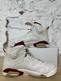 Air Jordan 6 Maroon Sz 9