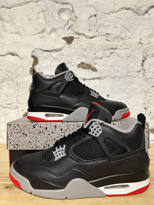 Air Jordan 4 Bred Reimagined Sz 9