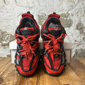 Balenciaga Track Runner Black Red Grey Sneaker Sz 9 (42)