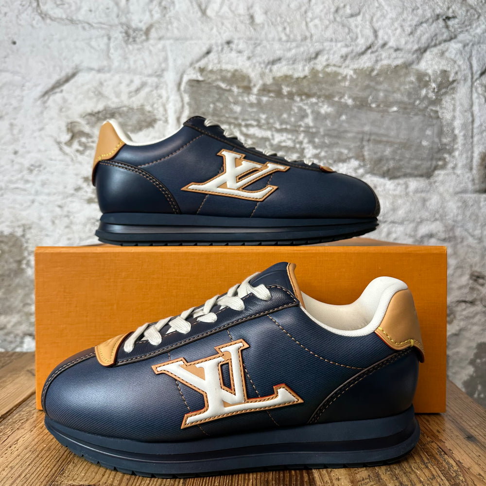 Louis Vuitton Buttersoft Navy Blue Sneaker Sz 9 (7.5LV)
