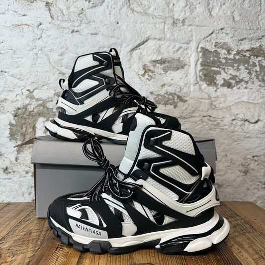 Balenciaga High Track Runner Black White Sneaker Sz 12 (45)