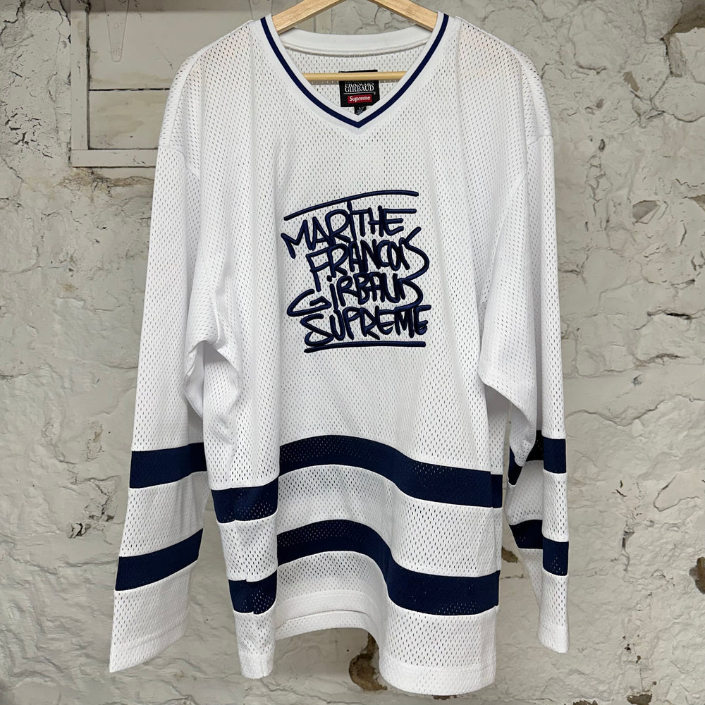 Surpeme Marthe Francois Girbaud Hockey Jersey Sz L