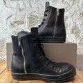 Rick Owens High Triple Black Sneaker Sz 10 (43)