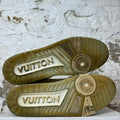 Louis Vuitton Beige Monogram Trainer Sneaker Sz 12 (10.5LV)