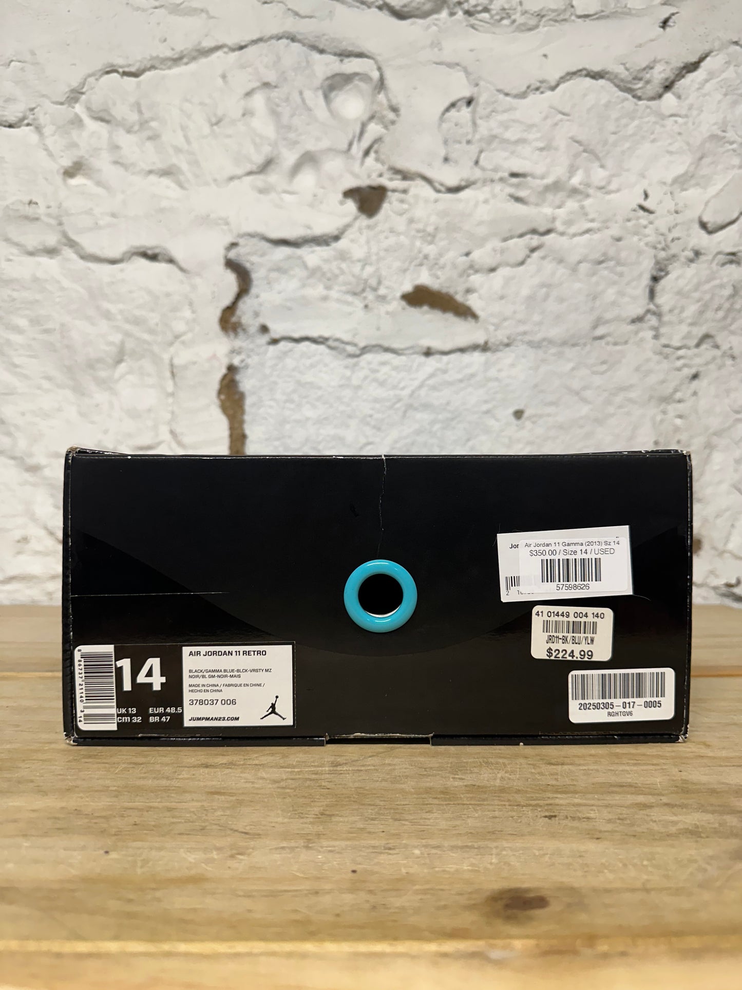 Air Jordan 11 Gamma (2013) Sz 14