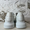Alexander Mcqueen Triple White Sneaker Sz 13 (46)