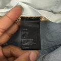 Amiri MX1 Camo Patch Light Blue Denim Jeans Sz 40