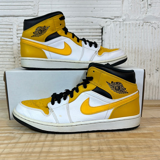 Air Jordan 1 Mid University Gold Sz 10