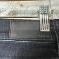 Amiri Cherub Logo Black Denim Jeans Sz 29