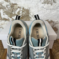 Dior B22 Gray White Blue Sneaker Sz 8 (41)