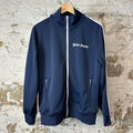 Palm Angels Navy White Track Jacket Sz L
